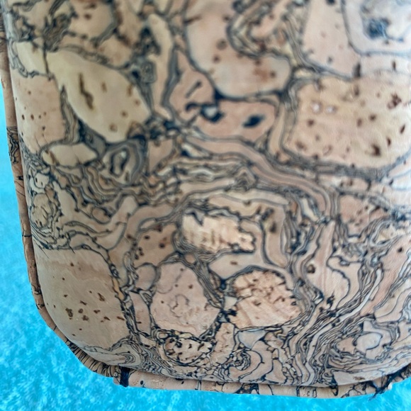 NWT Queork Tan Cork Mini Jackson Crossbody Bag - Picture 12 of 16